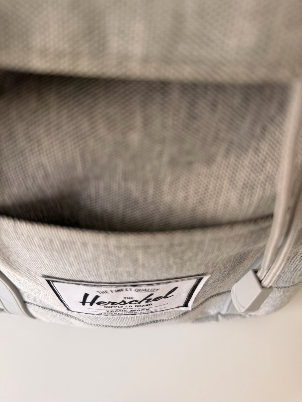 Herschel Supply Company Light Grey Canvas Retreat Backpack - Picture 4 of 16